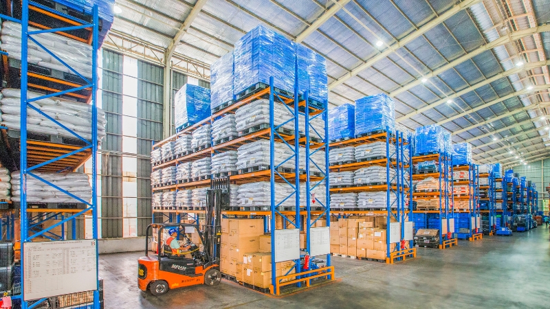 Warehouse for imported goods